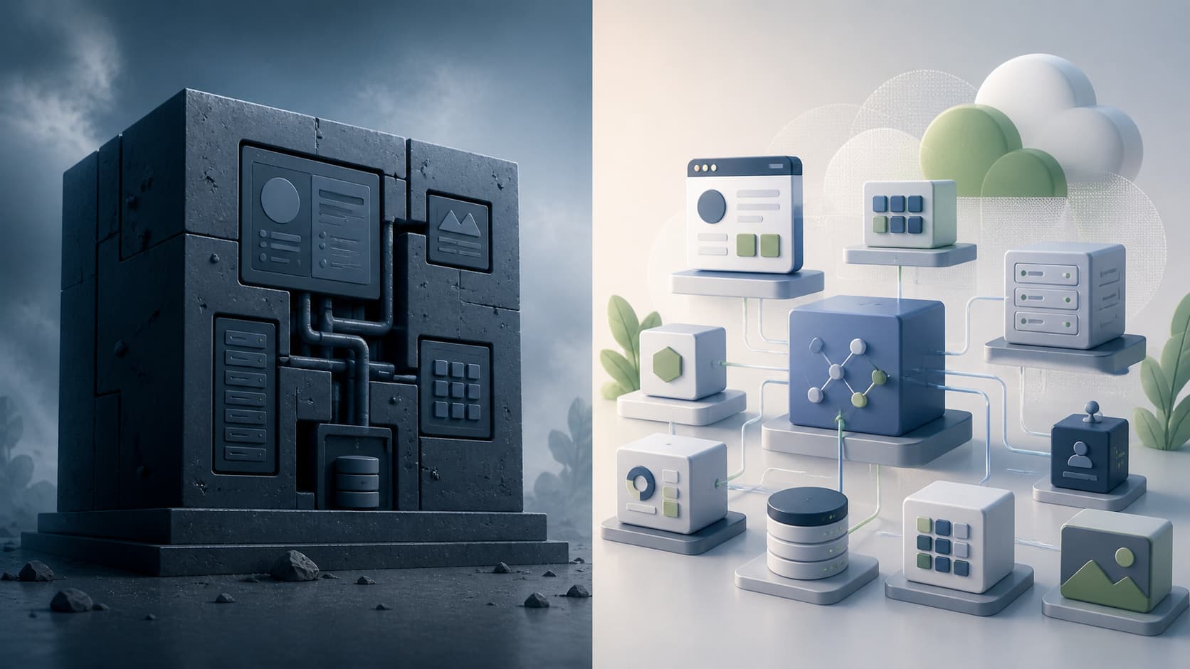 Monolith vs Modular Architecture for Modern Web Projects | Haja Faniry