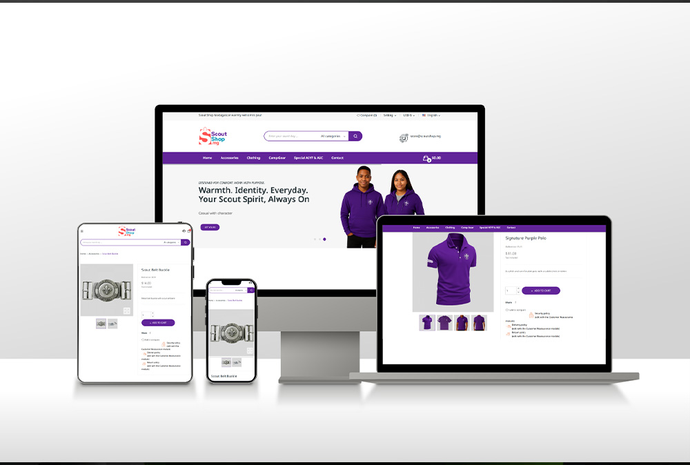 Scoutshop – E-commerce Platform for International Customers